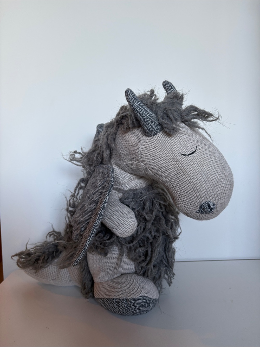 RH Baby & Child Restoration Hardware Wooly Dragon Plush